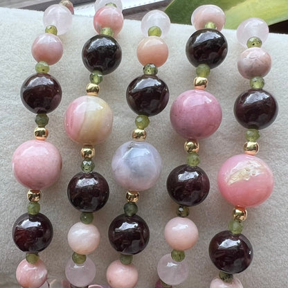 Inspiriert von "Die Tagebücher der Apothekerin" - Maomao – Natursteinarmband