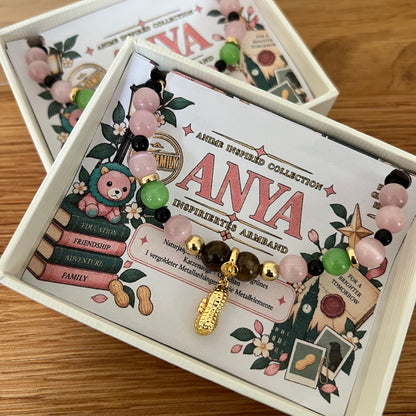 Anya - Inspiriert von "Spy x Family" - Perlenarmband