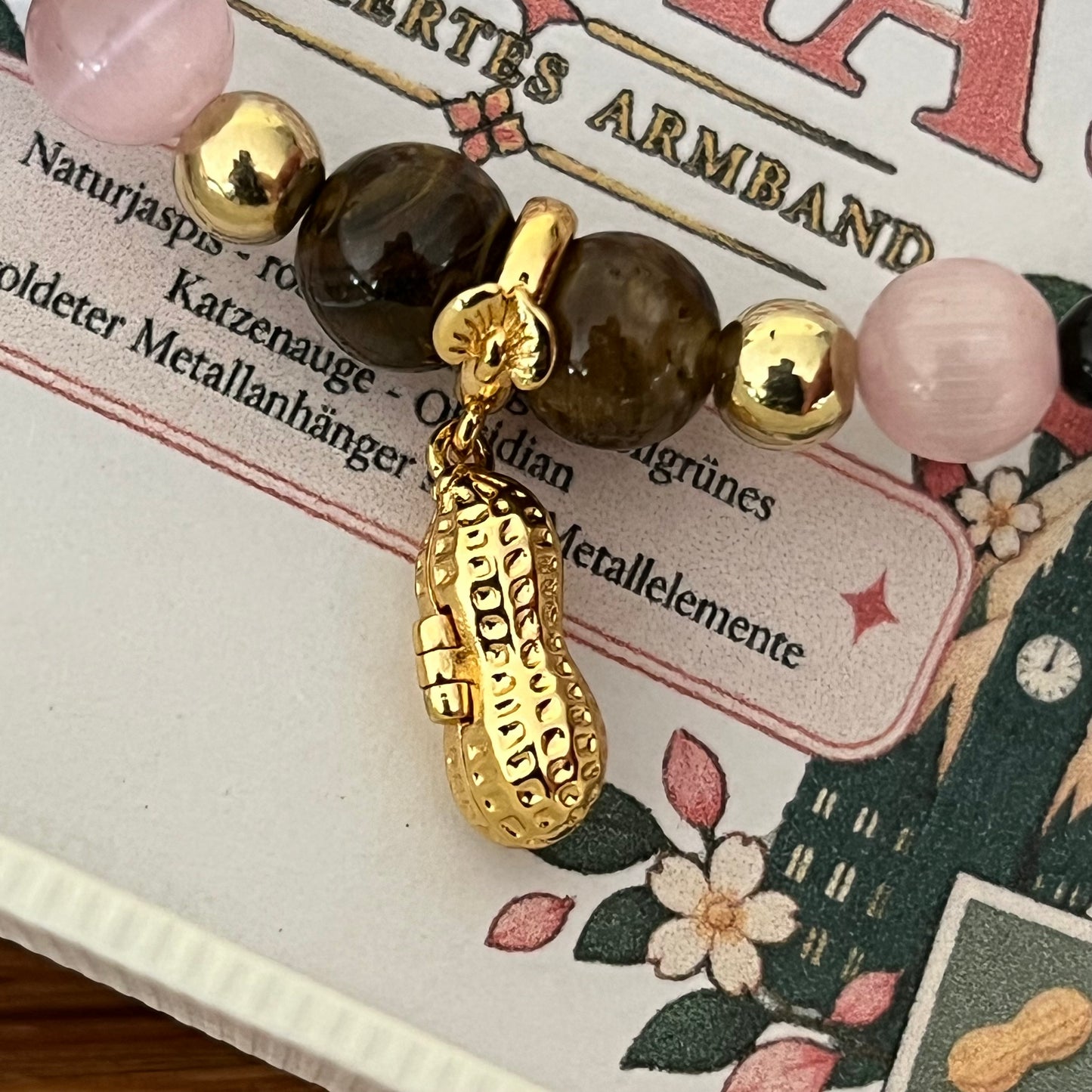 Anya - Inspiriert von "Spy x Family" - Perlenarmband