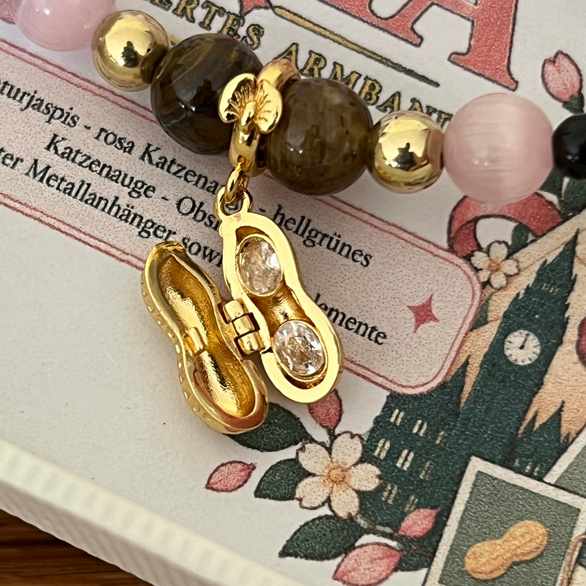 Anya - Inspiriert von "Spy x Family" - Perlenarmband