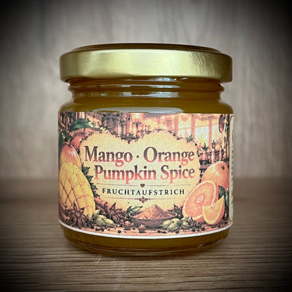 Mango · Orange · Pumpkin Spice – Fruchtaufstrich - 100 Gramm