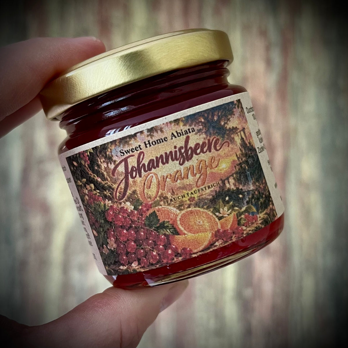 Johannisbeere Orange - Fruchtaufstrich 100 Gramm