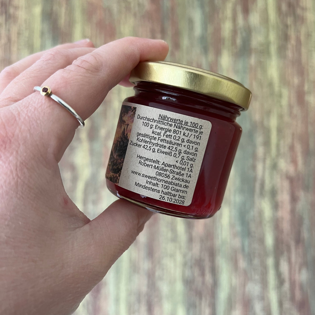 Johannisbeere Orange - Fruchtaufstrich 100 Gramm