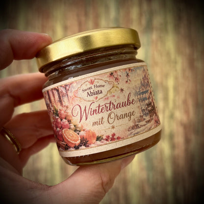 Wintertraube mit Orange - Fuchtaufstrich 100 Gramm