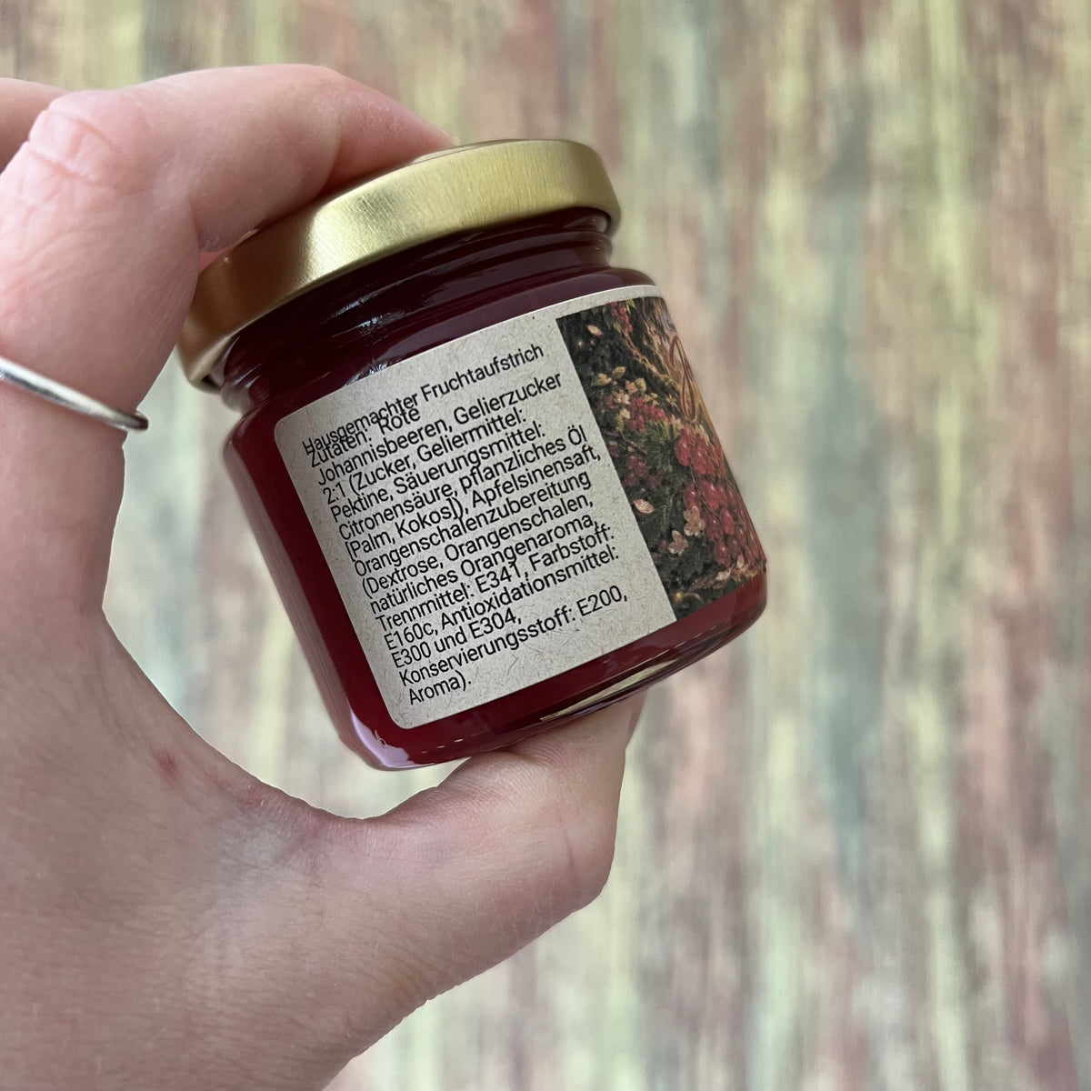 Johannisbeere Orange - Fruchtaufstrich 100 Gramm