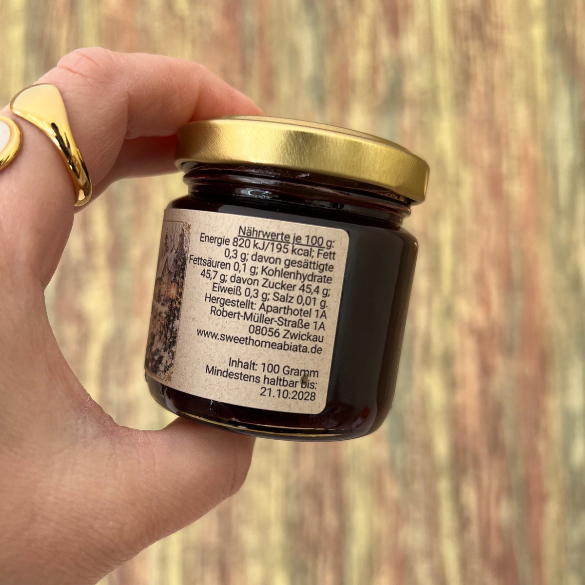 Heidelbeere Spekulatius – Fruchtaufstrich 100 Gramm