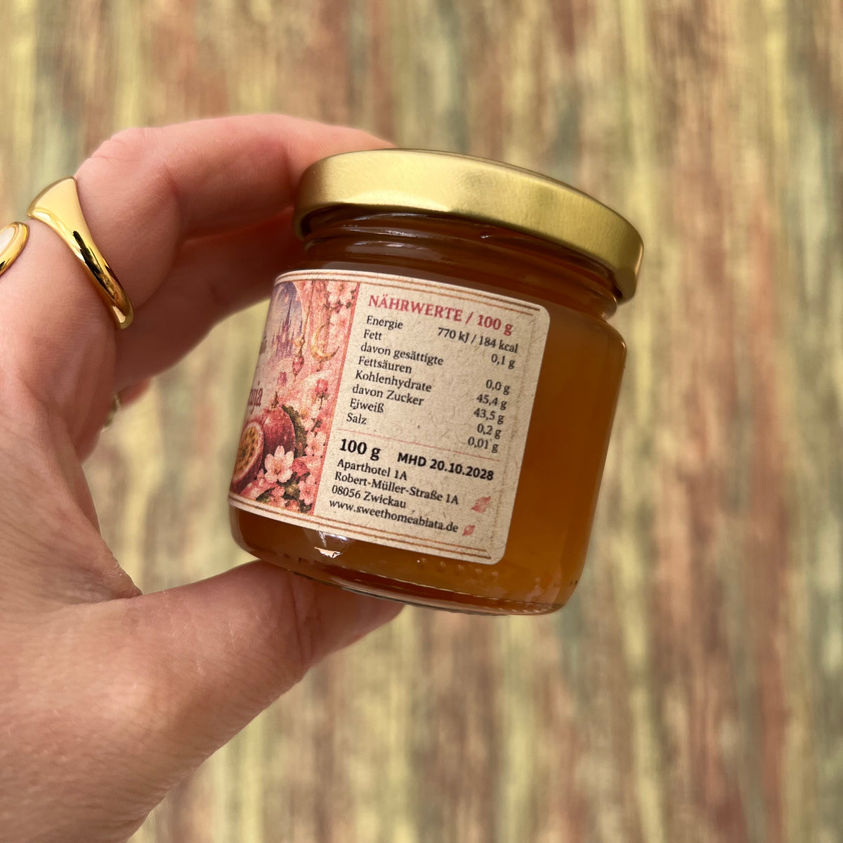 Apfel · Maracuja - Fruchtaufstrich 100 Gramm