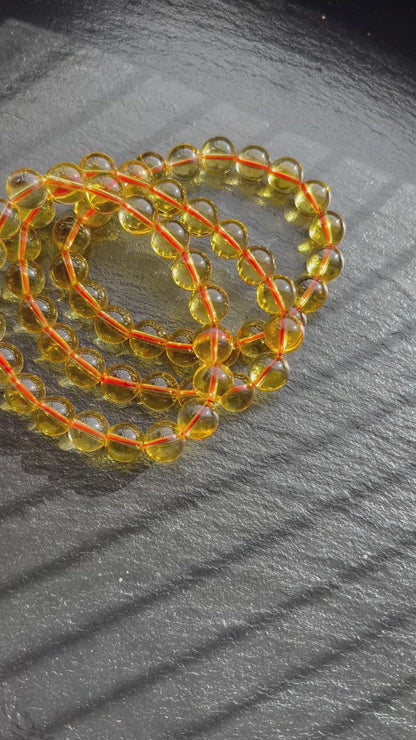 Citrin – Armband - 10mm